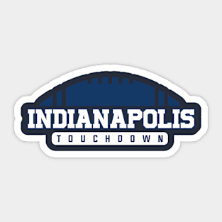 Indianapolis Football Team Sticker